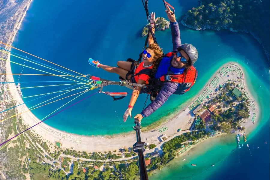Paragliding in Nusa Dua