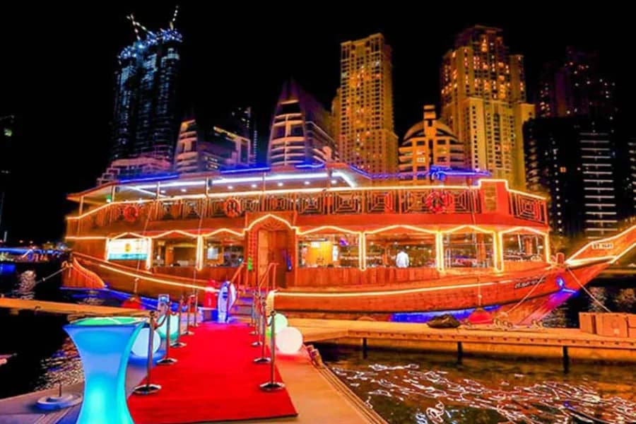 Take a Dhow Cruise on Dubai Creek