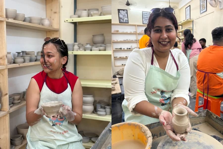 Go for a pottery class