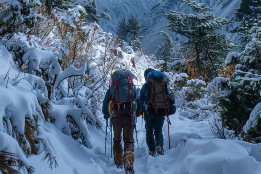 Trekking in the Great Himalayan Range